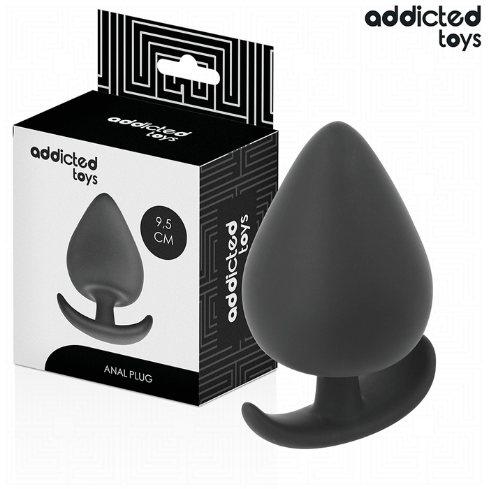 Addicted Toys - Plug Anal Silicona Talla Xl 9.5 Cm