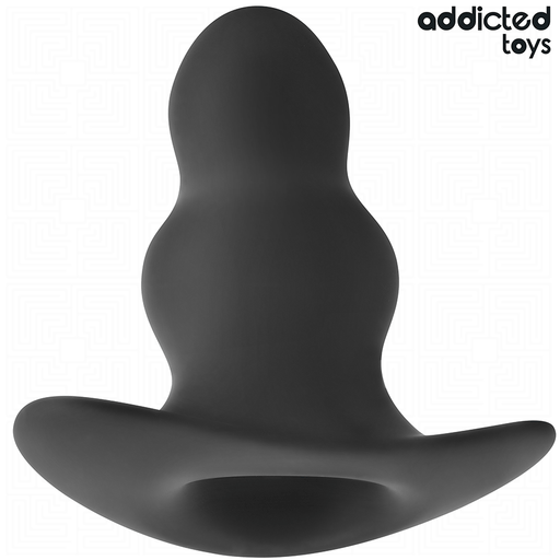Addicted Toys - Plug Anal Hueco Silicona Talla M 9,6 Cm