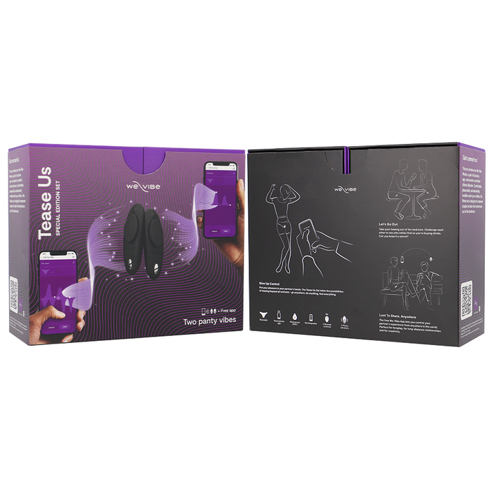 Vibrador We-Vibe - Tease Us Set Moxie + Moxie