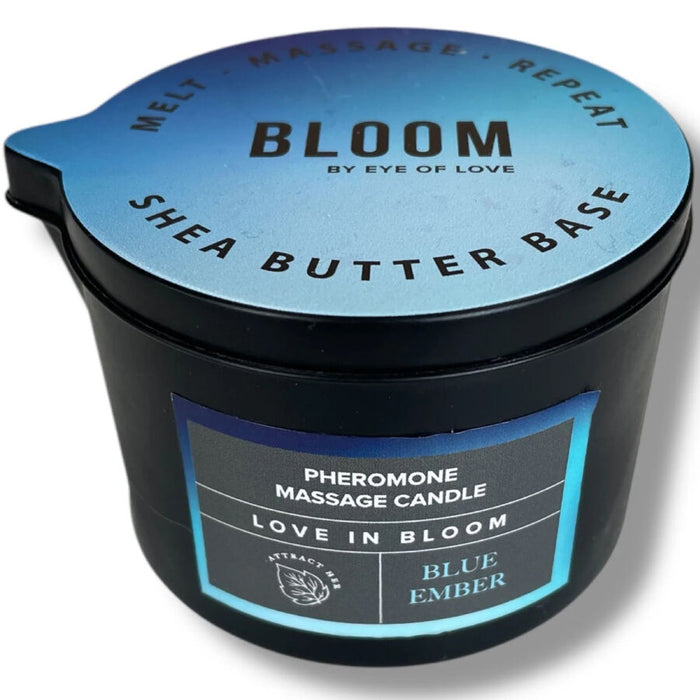 Eye Of Love - Bloom Vela De Masaje Índica Blue Ember 150 Ml