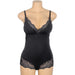 Subblime - Teddy Detalle Encaje Floral Negro S/m