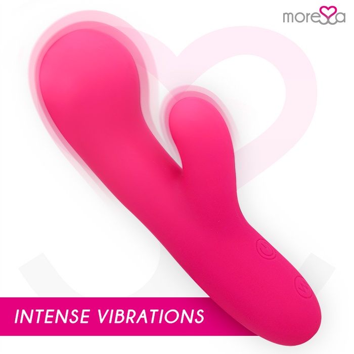 Moressa - Jerry Clip Vibrador Punto G Y Clitoris Premium Silicone Recargable