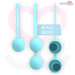 Moressa - Osian Set Osian One; 51 Gr / Osian Two; 101 Gr / Osian Three 85 Gr Premium Silicona Turquesa