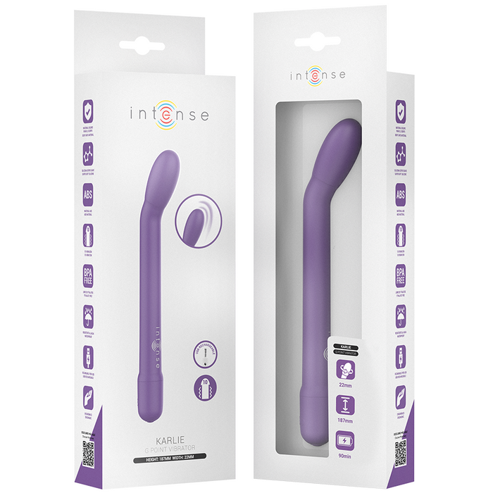 Intense - Estimulador Punto-G Morado Recargable