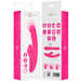 Intense - Emi Vibrador 13,5 Cm Multifunción 3 En 1 10 Vibraciones Rosa