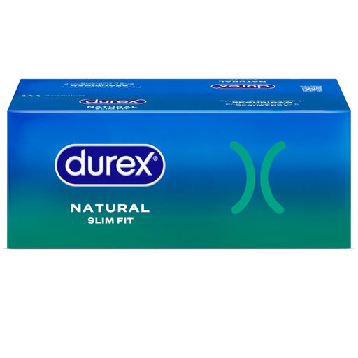 Durex - Natural Slim Fit Basic 144 Unidades