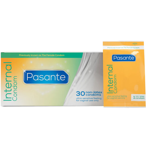 Pasante - Internal Preservativos Femeninos Caja 30 Unidades