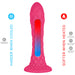 Silexd - Dreamy Dildo Fantasy Silicona Liquida Termoreactivo Fucsia 18.5 Cm