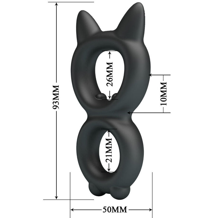 Crazy Bull - Toran Anillo Doble Silicona Modelo 20