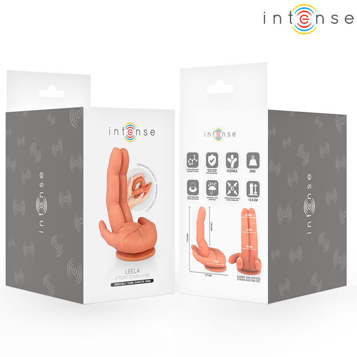 Intense - Leela Estimulador Punto·g Mano Flexible 12,6 Cm