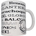 Diablo Picante - Taza Blanca De Sinónimos Tetas 370 Ml