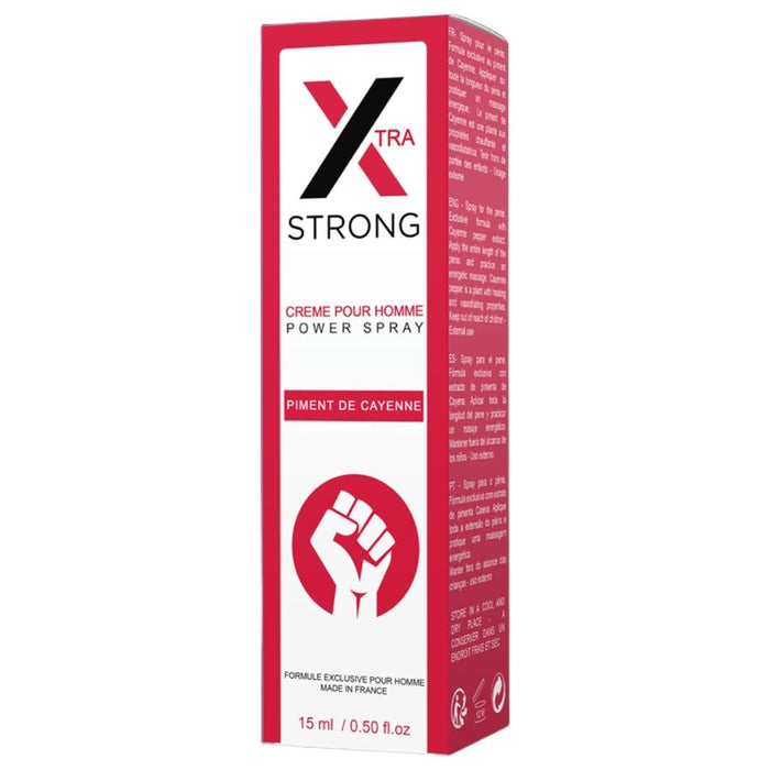 Ruf - X Strong Potente Stray Para El Pene 15 Ml