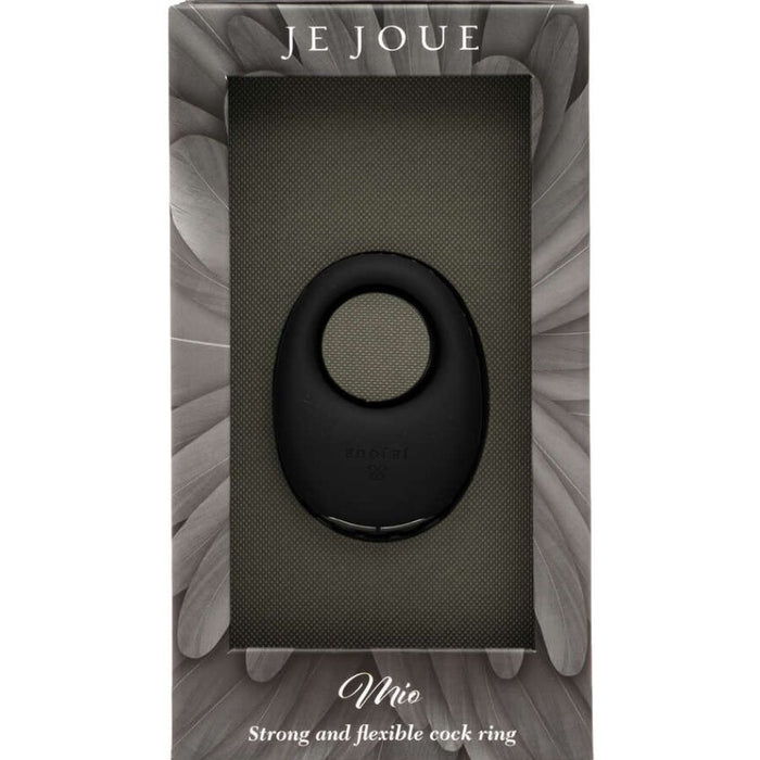 Je Joue - Mio Anillo Para El Pene Vibrador Fuerte Y Flexible Negro