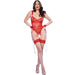 Chilirose - Cr 4881 Body Crotchless Rojo L