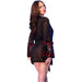 Chilirose - Cr 4882 Babydoll & Tanga Negro M