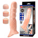 Pretty Love - Funda Para Pene Texturizada Con Extensores