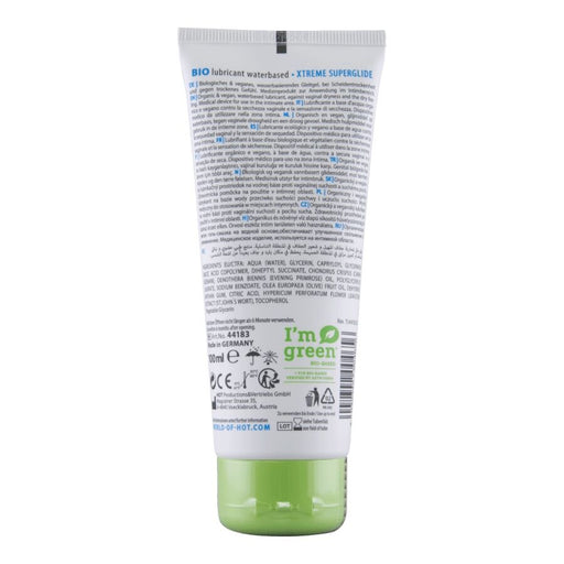 Hot - Bio Lubricant Lubricante Bio Base Agua Xtreme 100 Ml