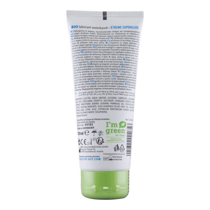 Hot - Bio Lubricant Lubricante Bio Base Agua Superglide Xtreme 100 Ml
