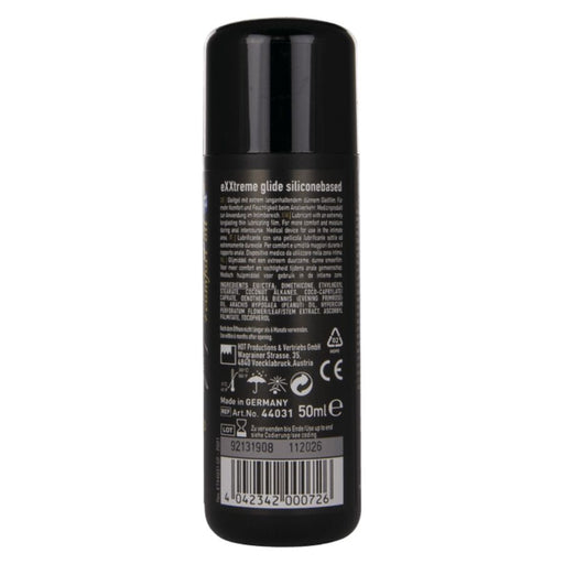 Hot - Exxtreme Glide Lubricante Base Silicona + Aceite Confort A+ 50 Ml