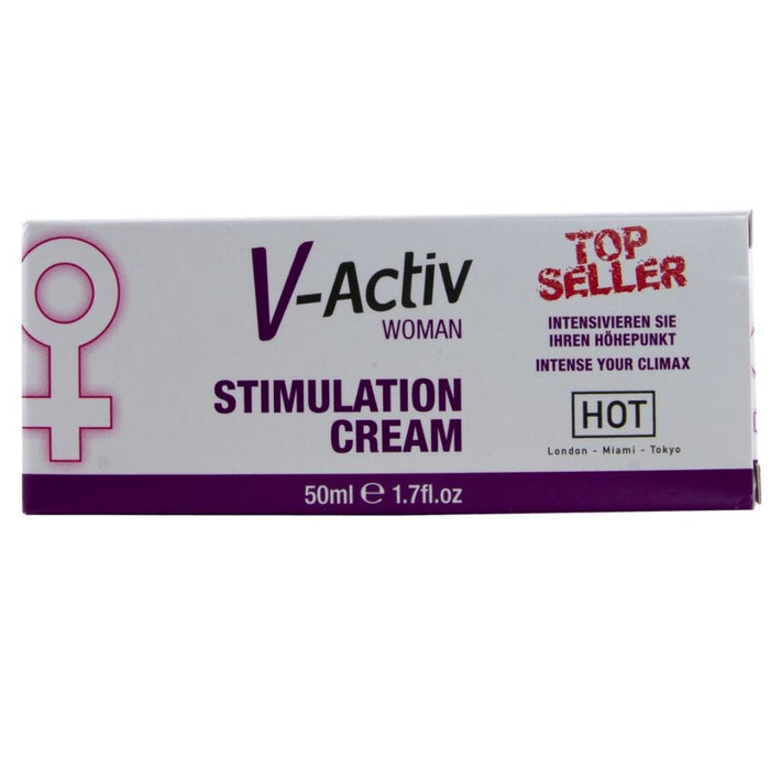 Hot - V-activ Crema Estimulante Para Mujer 50 Ml