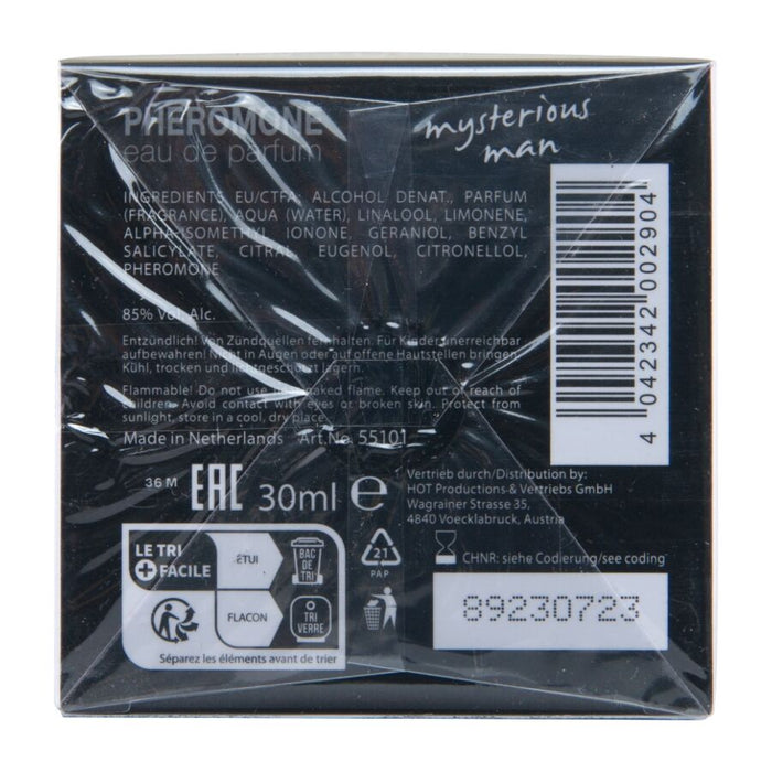 Hot - Perfume Con Feromonas London Mysterious Hombre 30 Ml