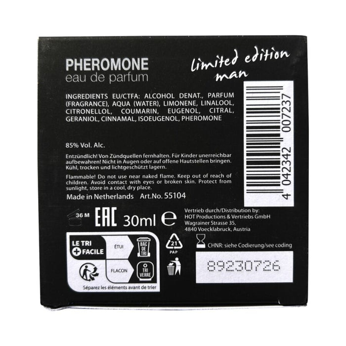 Hot - Pheromone Perfume Dubai Edición Limitada Hombre 30 Ml