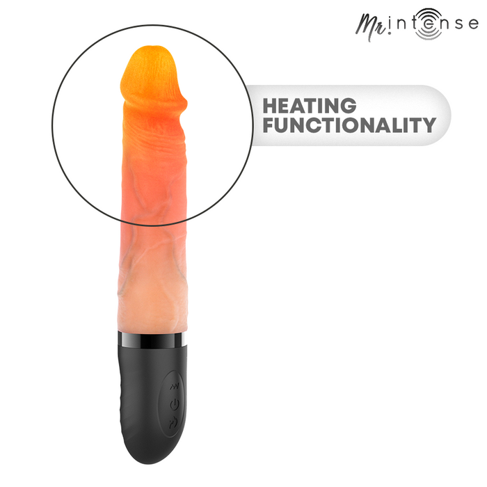 Mr Intense - Jean Vibrador Up&Down Con Efecto Calor 24 Cm -Ø- 3.8 Cm