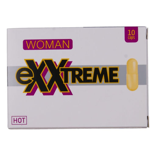 Hot - Exxtreme Cápsulas Líbido Mujer 10 Unidades