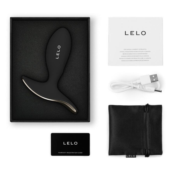 Lelo - Surfer 2 Plug Anal Vibrador Unisex Negro