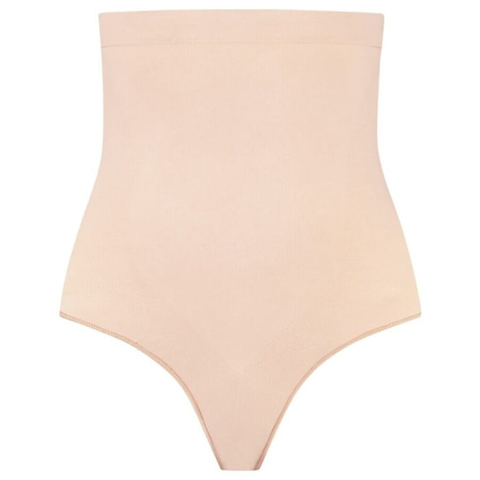 Bye-Bra - Tanga De Talle Alto Sin Costuras Beige Talla Xxl
