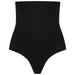 Bye-bra - Tanga De Talle Alto Sin Costuras Negro Talla M