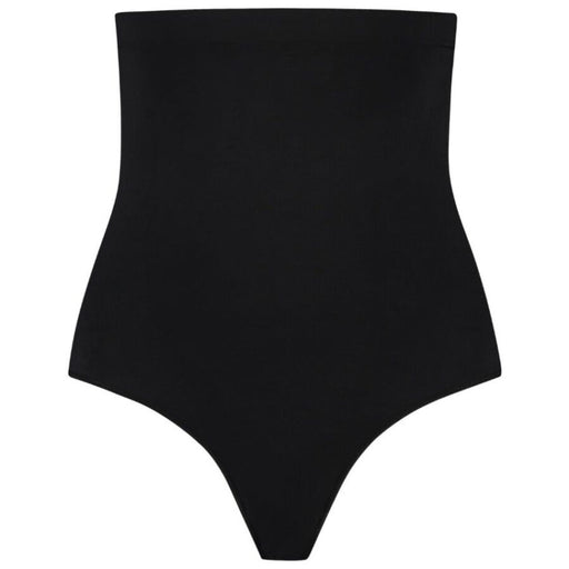 Bye-bra - Tanga De Talle Alto Sin Costuras Negro Talla L