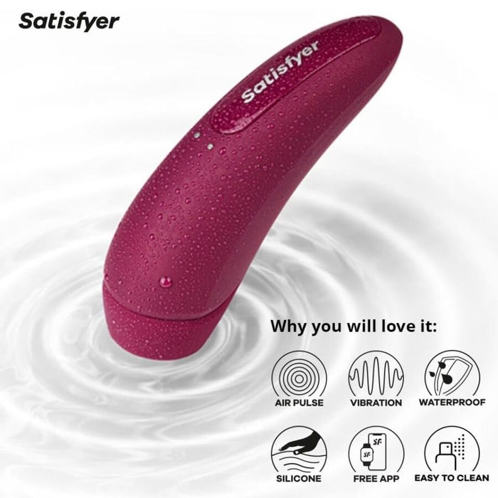 Estimulador Curvy 1+ Rose Red