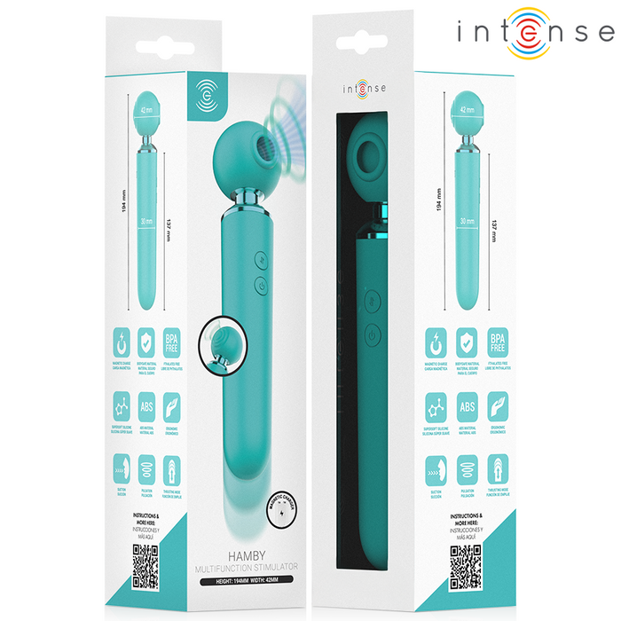 Intense - Hamby Estimulador Multifunción Con Succión Y Vibración