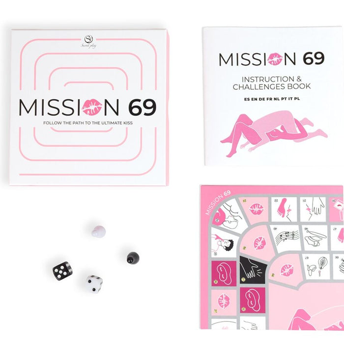 Secret Play - Juego De Mesa Para Parejas "Mission 69"
