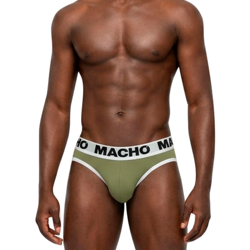Macho - Mch013 Slip Verde Militar L