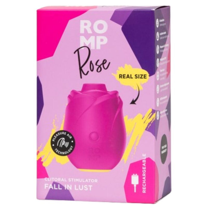 Romp - Rose Succionador De Clítoris Forma Rosa