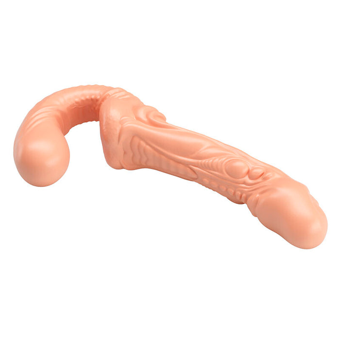 Baile - Emma Strap-on Doble Penetración Texturizado Natural