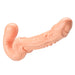 Baile - Emma Strap-on Doble Penetración Texturizado Natural