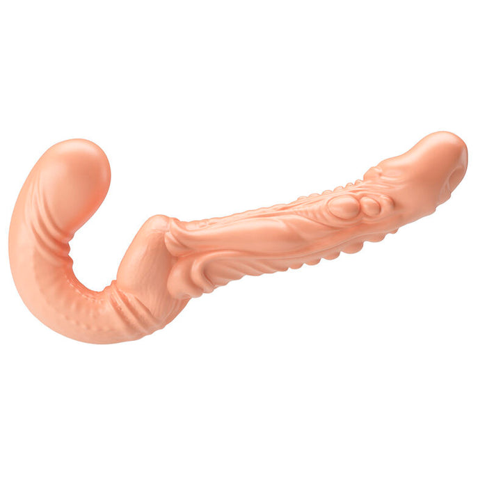 Baile - Emma Strap-on Doble Penetración Texturizado Natural