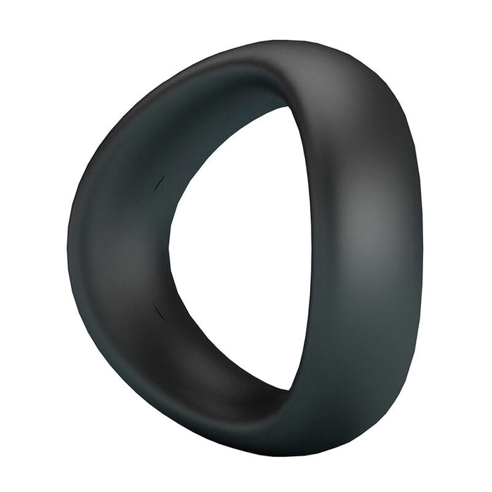 Crazy Bull - Valen Anillo Para Pene Ergonómico Silicona Negro