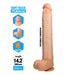 Pretty Love - Dany Dildo Realístico Flexible Con Ventosa 36 Cm -ø- 5,6 Cm