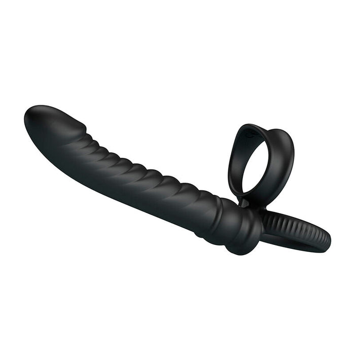 Pretty Love - Merritt Vibrador Anal Con Anillo Y Vibración Negro