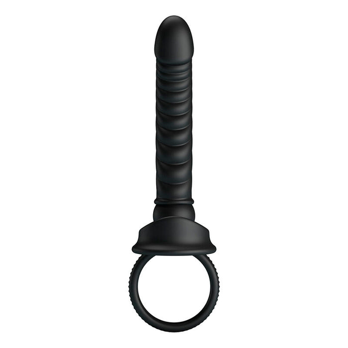 Pretty Love - Merritt Vibrador Anal Con Anillo Y Vibración Negro