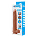 Pretty Love - Pat Dildo Realístico Flexible Con Ventosa 40 Cm -ø- 6 Cm Marrón