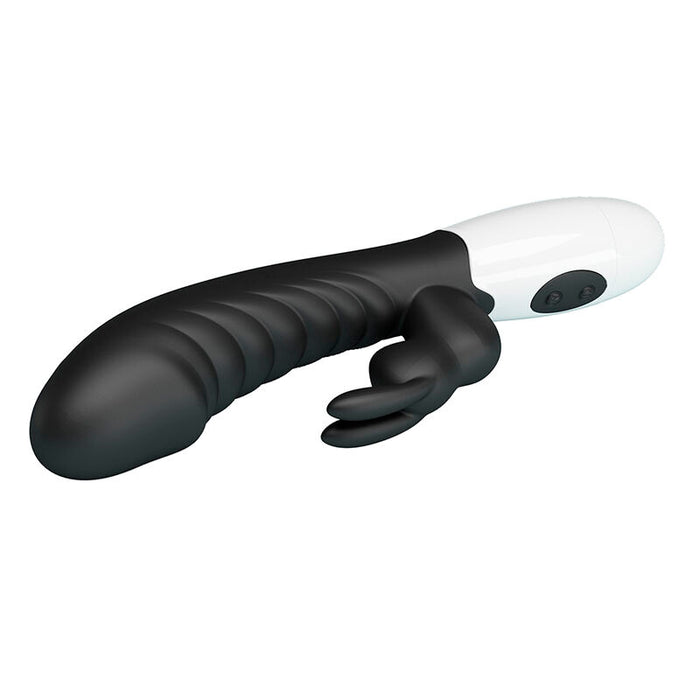 Pretty Love - Naughty Bunny Vibrador Rabbit 30 Funciones Negro