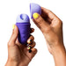 Romp - Free X Estimulador De Clítoris Con Tapa 10 Niveles Recargable Morado