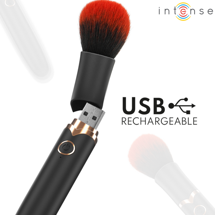 Intense - Emilia Vibrador Brocha 10 Vibraciones 16 Cm