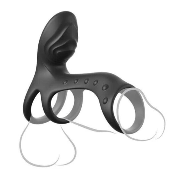 Fantasy C-Ringz - Anillo Vibrador Para Parejas Ultimate Couples Cage Pro 19.5 Cm