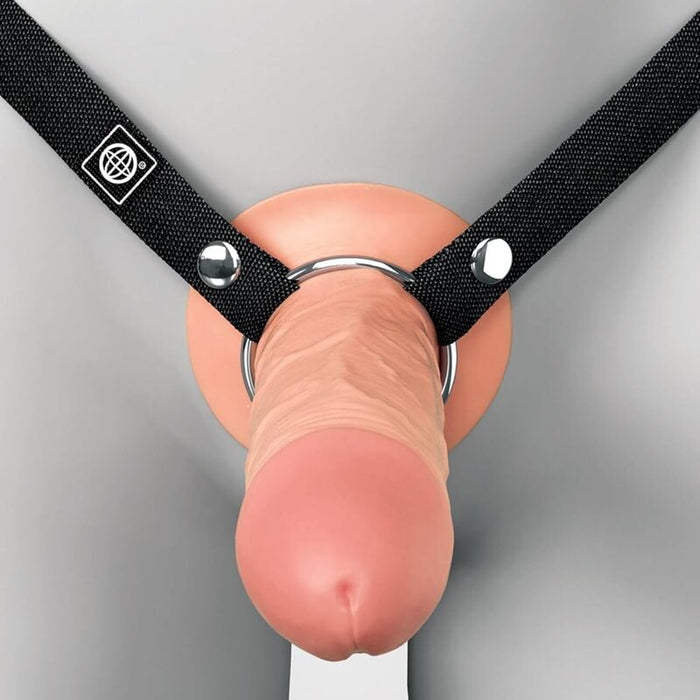 Fantasy X-Tensions - Arnés Con Dildo Hueco Realístico Elite 12.7 Cm